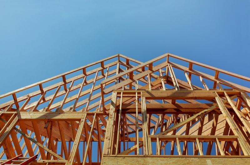 A Frame Roof Installation in Barrow County, GA