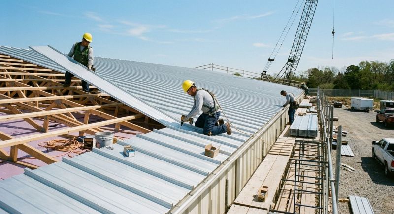 Aluminum Roof Installation in Dacula, GA