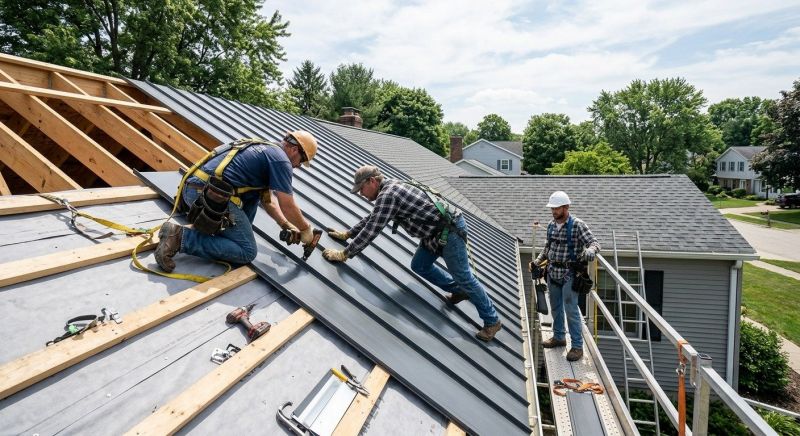 Aluminum Roof Installation in Walton County, GA