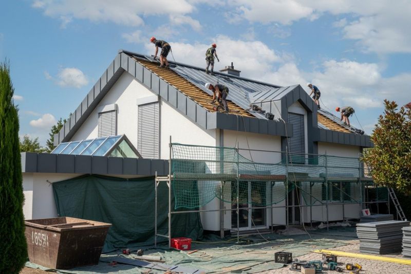 Aluminum Roof Replacement in Lawrenceville, GA