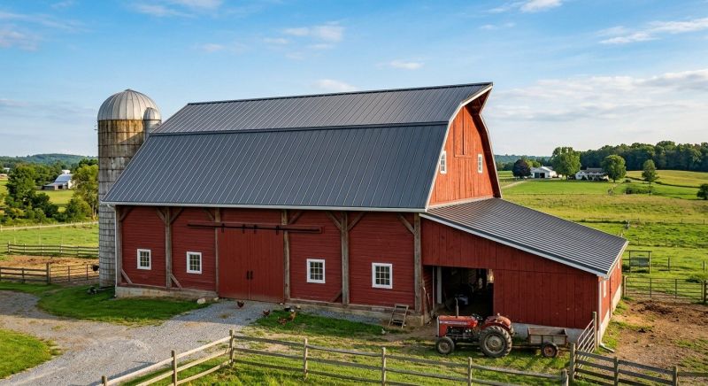 Barn Roof Replacement in Dacula, GA