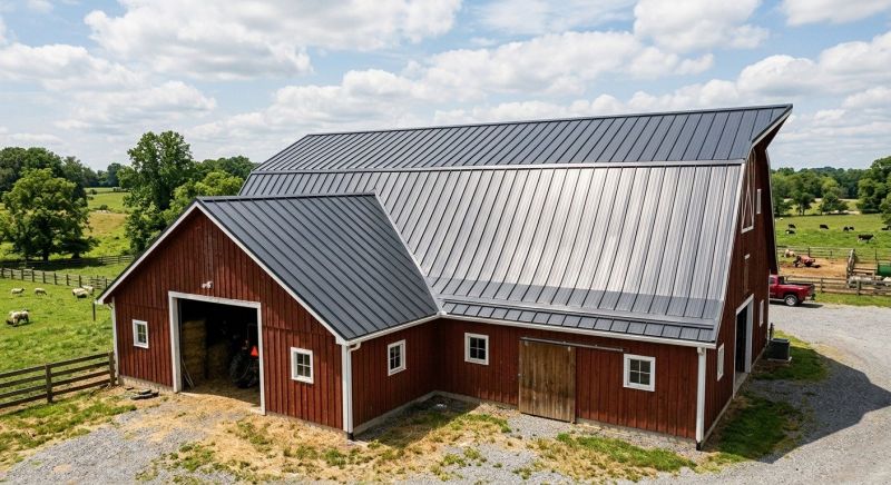 Barn Roof Replacement in Barrow County, GA