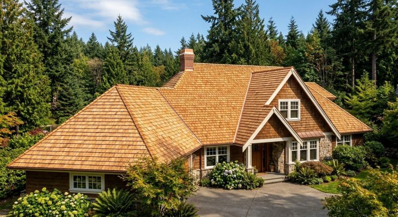 Cedar Roof Installation in Athens, GA