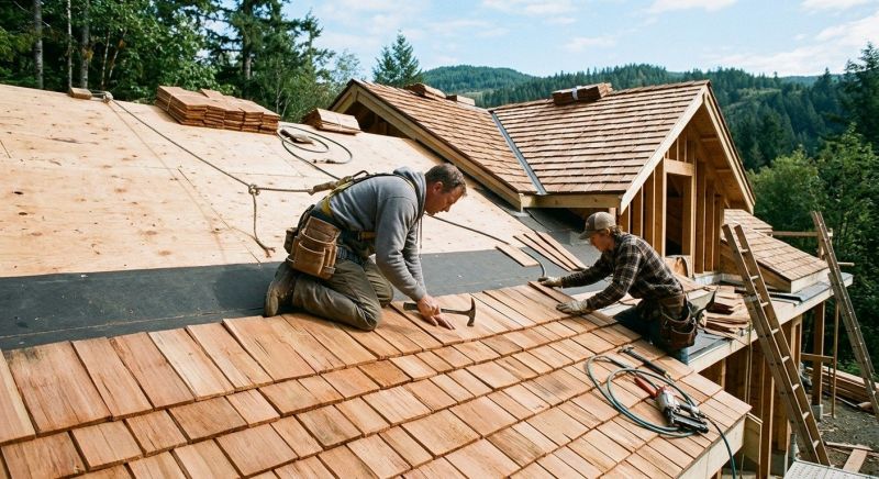 Cedar Roof Installation in Gwinnett County, GA