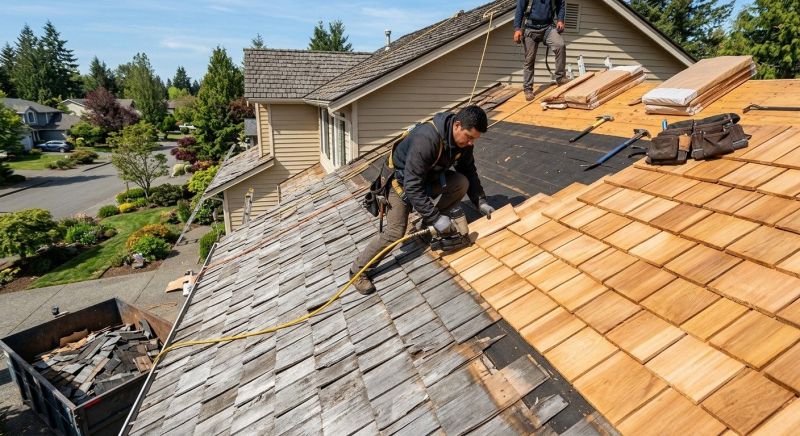 Cedar Roof Replacement in Barrow County, GA