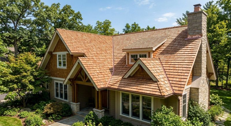 Cedar Shake Roof Construction in Bethlehem, GA