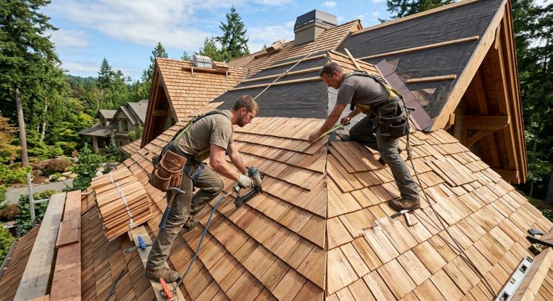 Cedar Shake Roof Construction in Gwinnett County, GA