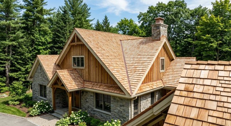 Cedar Shake Roof Construction in Oakwood, GA
