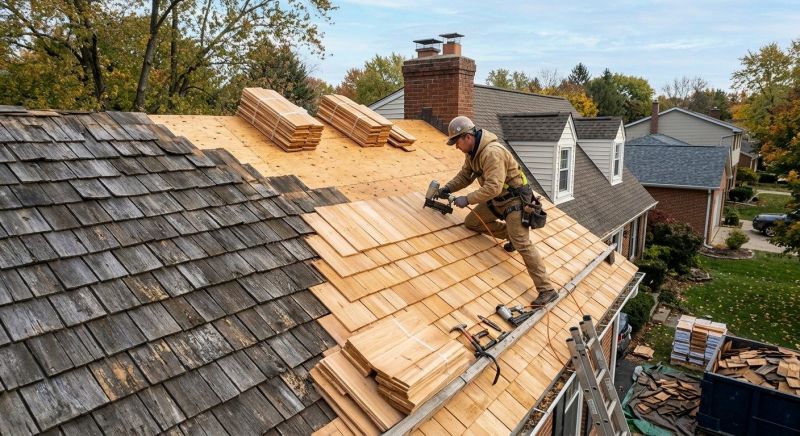 Cedar Shingles Replacement in Flowery Branch, GA