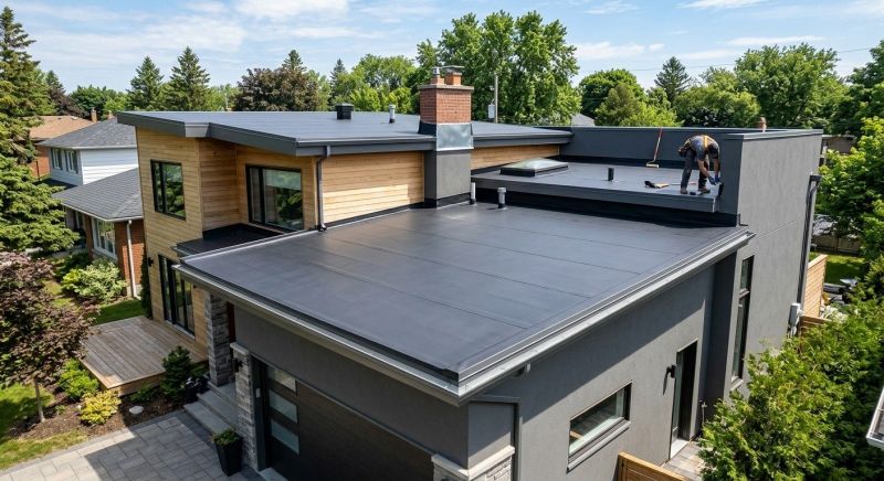 Epdm Roof Installation in Commerce, GA
