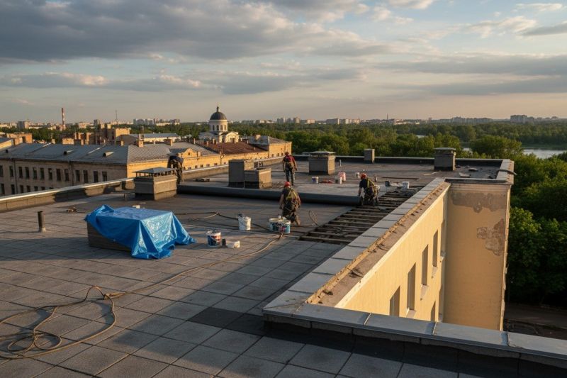 Flat Roof Replacement in Athens, GA