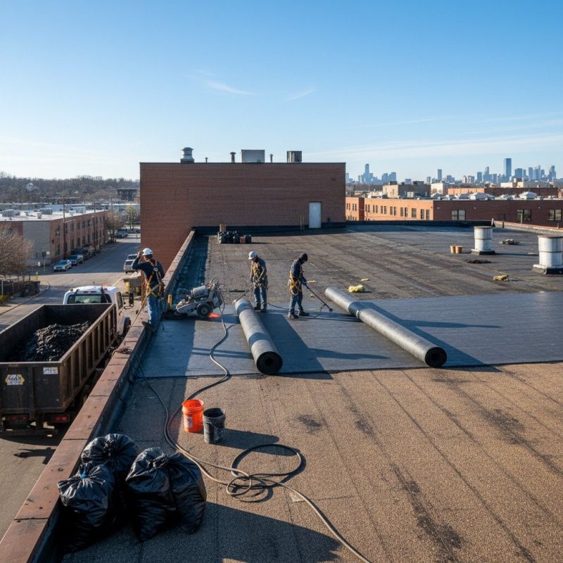 Flat Roof Replacement in Barrow County, GA