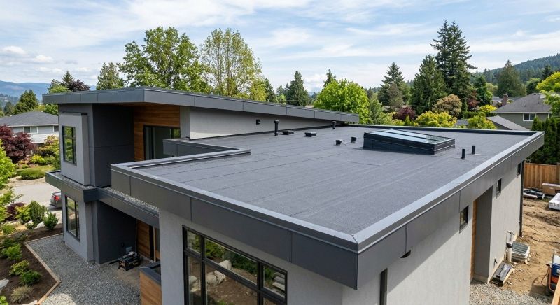 Flat Roof Replacement in Maysville, GA