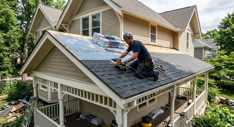 House Roof Installation in Flowery Branch, GA