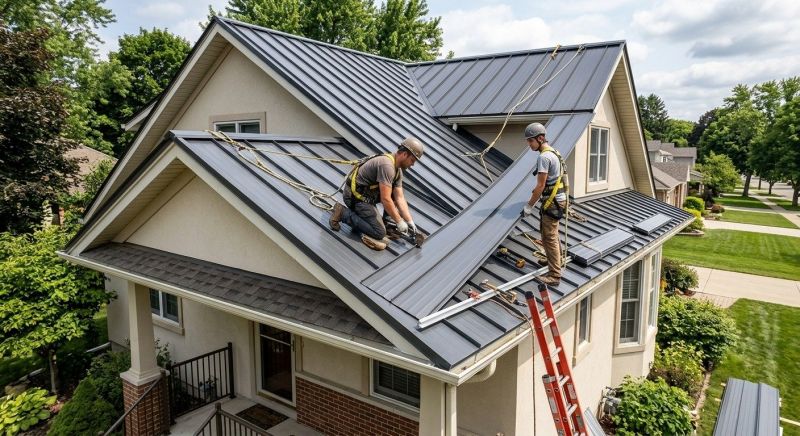 Metal Roof Installation in Bethlehem, GA