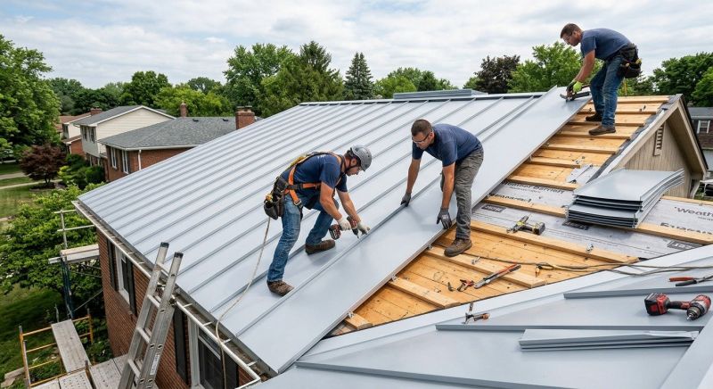 Metal Roof Installation in Winterville, GA