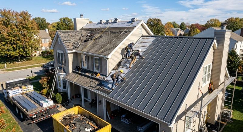 Metal Roof Replacement in Walton County, GA