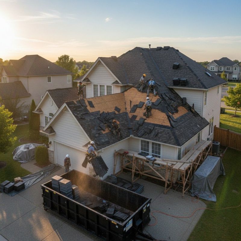 Residential Roof Replacement in Bethlehem, GA