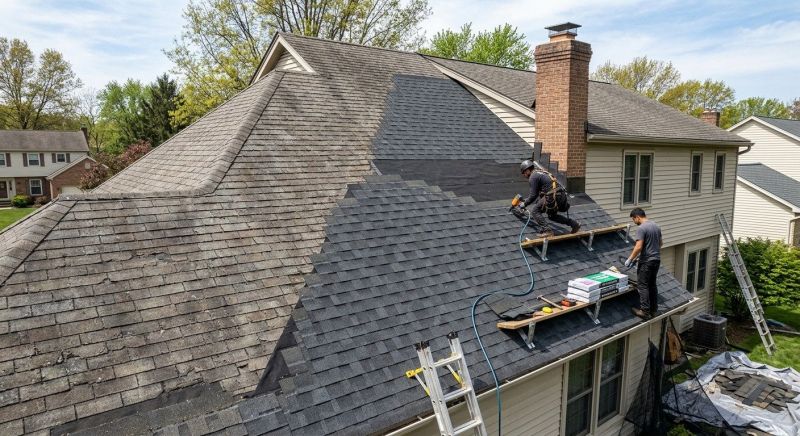 Residential Roof Replacement in Oakwood, GA