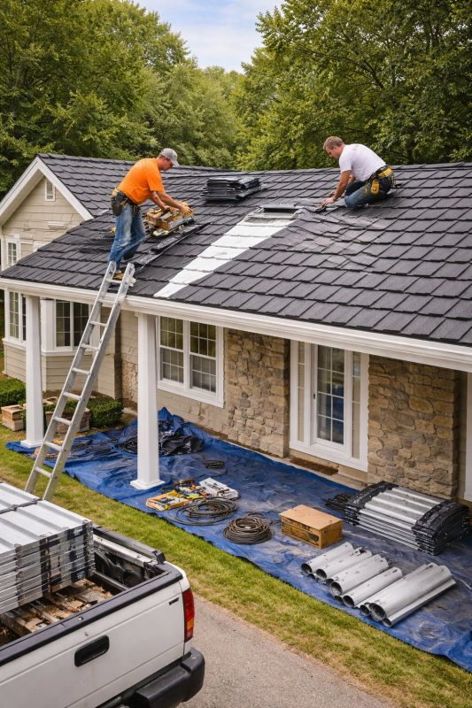 Sheet Roofing Installation in Oxford, GA