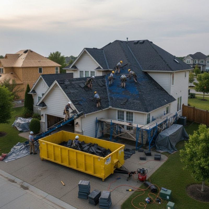 Shingle Roof Replacement in Commerce, GA