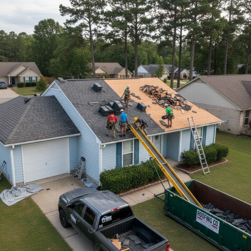 Shingle Roof Replacement in Walton County, GA