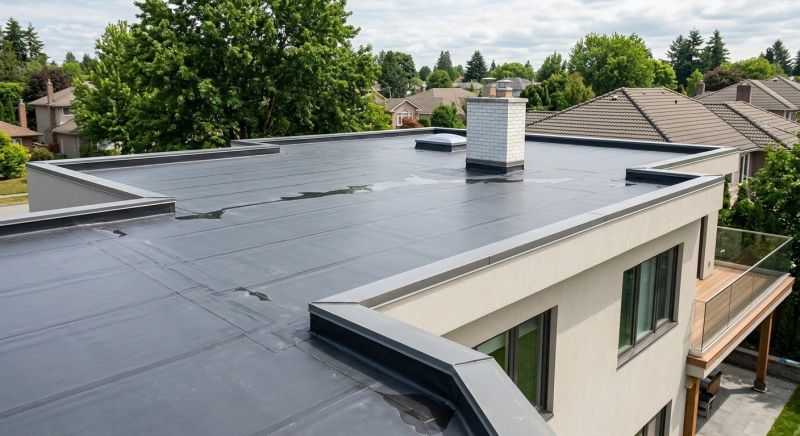 Single Ply Roof Installation in Auburn, GA