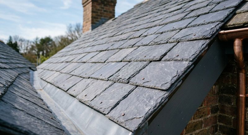 Slate Roof Construction in Flowery Branch, GA