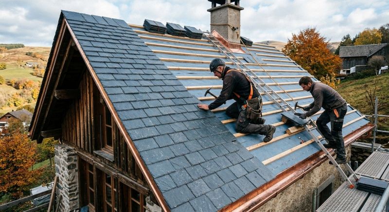 Slate Roof Installation in Watkinsville, GA
