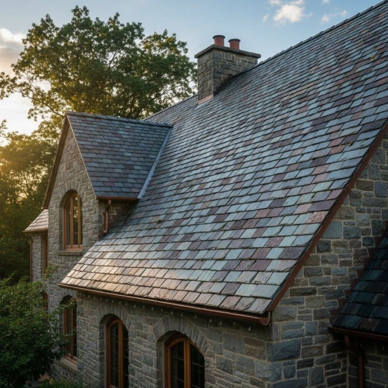 Slate Roof Replacement in Banks County, GA