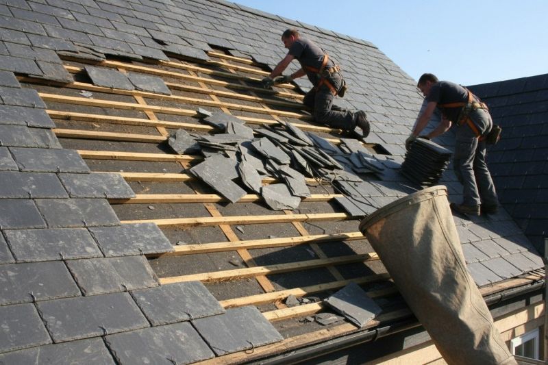 Slate Roof Replacement in Flowery Branch, GA
