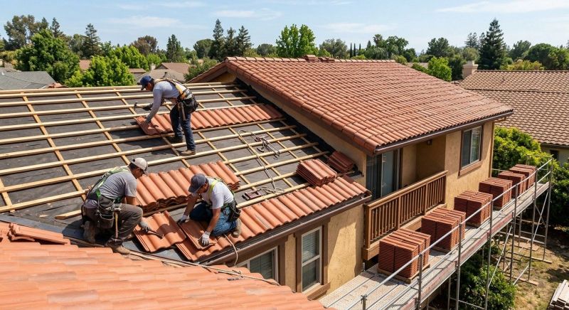 Tile Roof Installation in Suwanee, GA