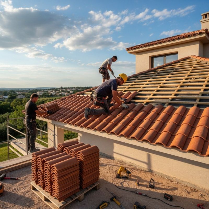 Tile Roof Replacement in Oxford, GA