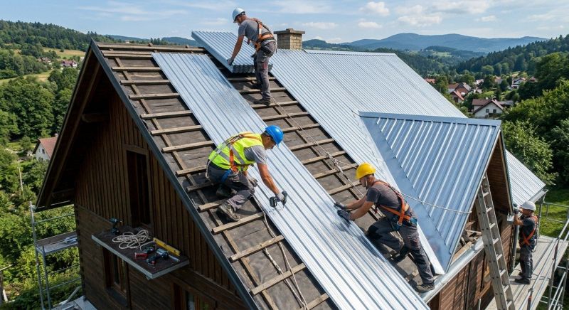 Tin Roof Installation in Flowery Branch, GA