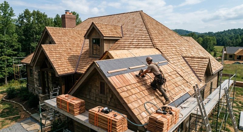 Wood Roofing Installation in Banks County, GA