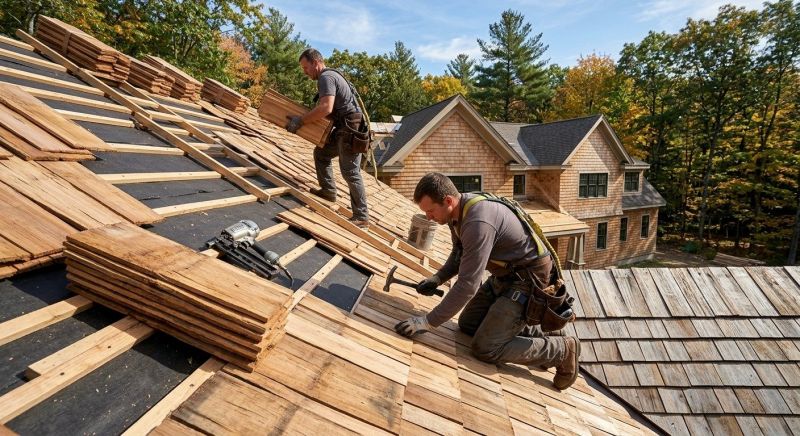 Wood Roofing Installation in Barrow County, GA