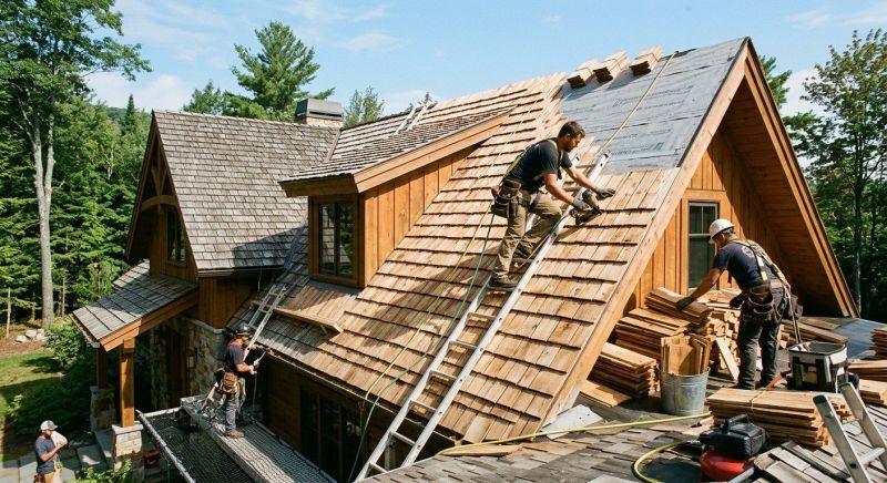 Wood Shake Roof Replacement in Auburn, GA